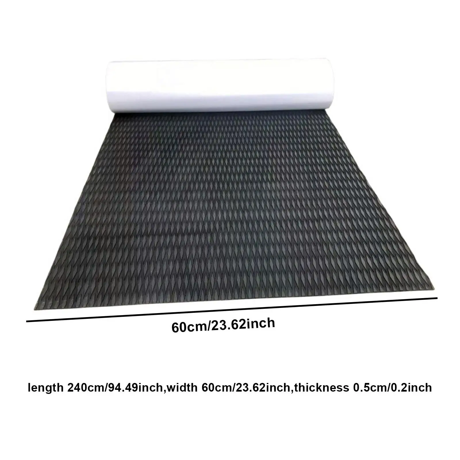 トラクションパッド-デッキグリップパッド-ノンスリップデッキパッド-多目的自己粘着-240cmx60cm-eva-ヨットボード-スケートボード-カヌー-カヤック用