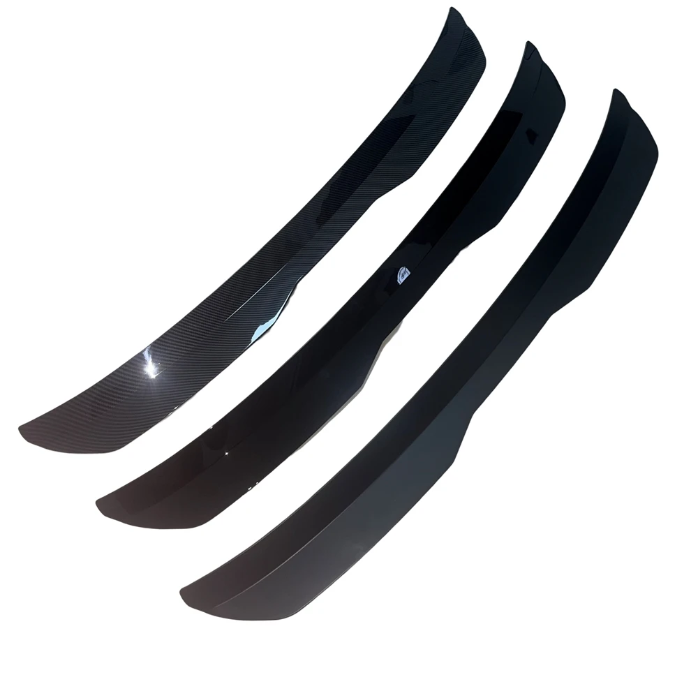 For Ford Focus MK2 ST 2004 2005 2006 2007 2008 2010 2011 Carbon Look Car Rear Roof Lip Spoiler Tail Wing ABS Decorate Strips