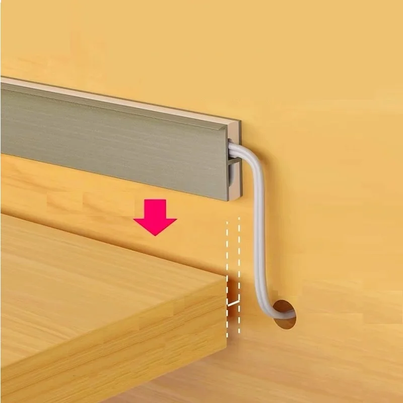 LED Shelf Aluminum Profile, Under Cabinet Lighting Low Voltage DC12V, Motion Sensor Switch