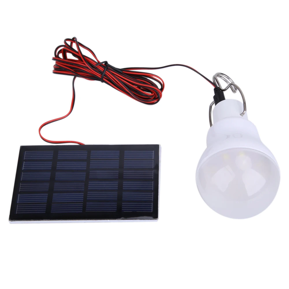 15W 130LM Solar panel Solar Power Outdoor Light Solar Lamp Portable Bulb Solar Energy Lamp Led Lighting Panel Camp Fishing