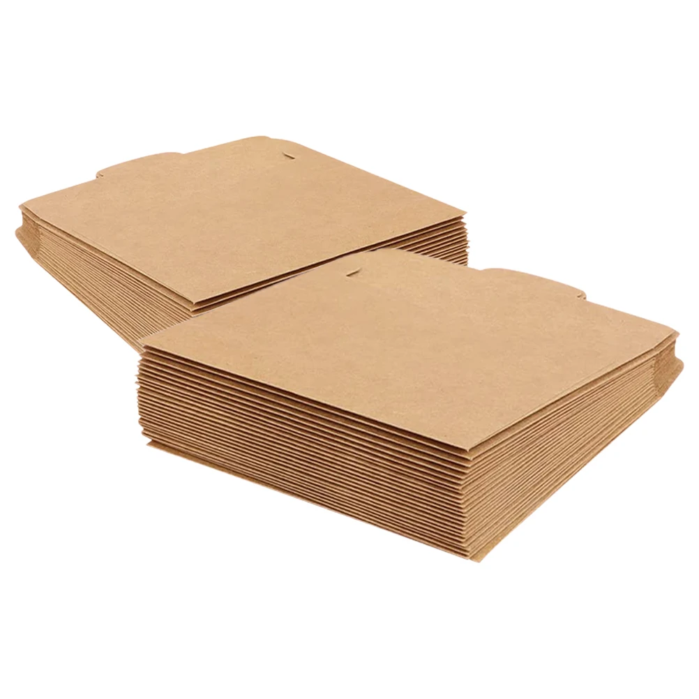 

100pcs CD Paper Holiday Envelopes File Storage Tiny Paper Bags Media Packaging Solution Brown File Envelopes Bags