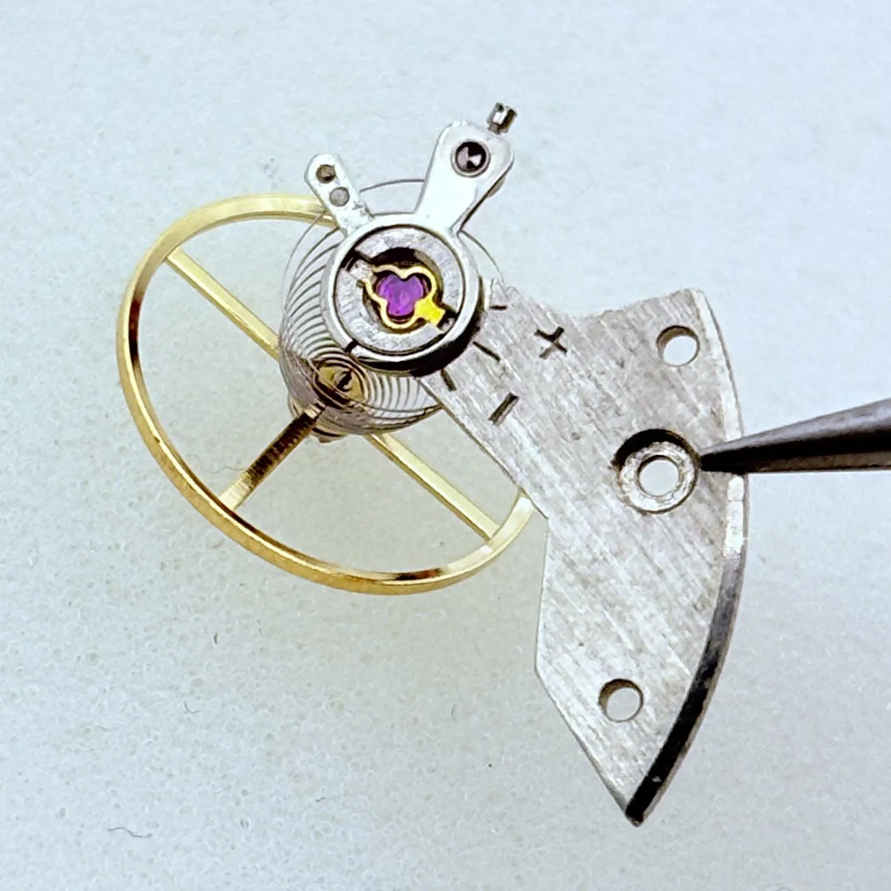 1/3/5pcs Shanghai 7120 Unified Movement Watch Accessories Balance Wheel Assembly with Hairspring And Balance Plywood