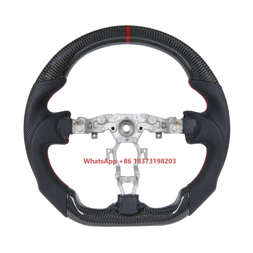 

Руль автомобиля из настоящего углеродного волокна для Nissan 370Z 2008-2020 гг.