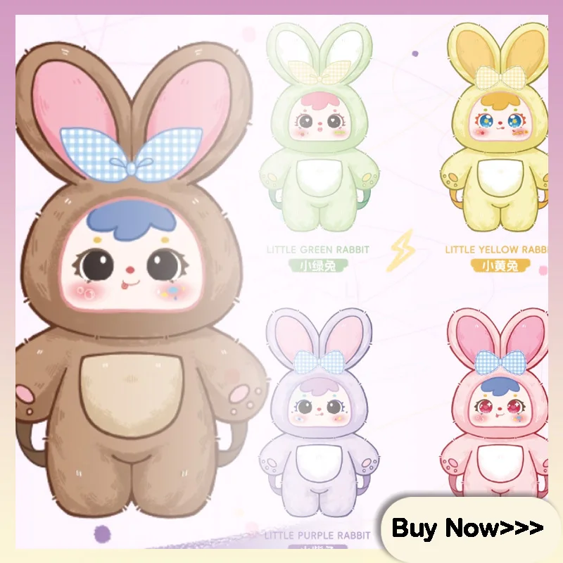 

Samuel Cute Pet Backpack Plush Blind Box Creative Niche Sleep Companion Doll Capacity Backpack Cartoon Surprise Mystery Box Gift