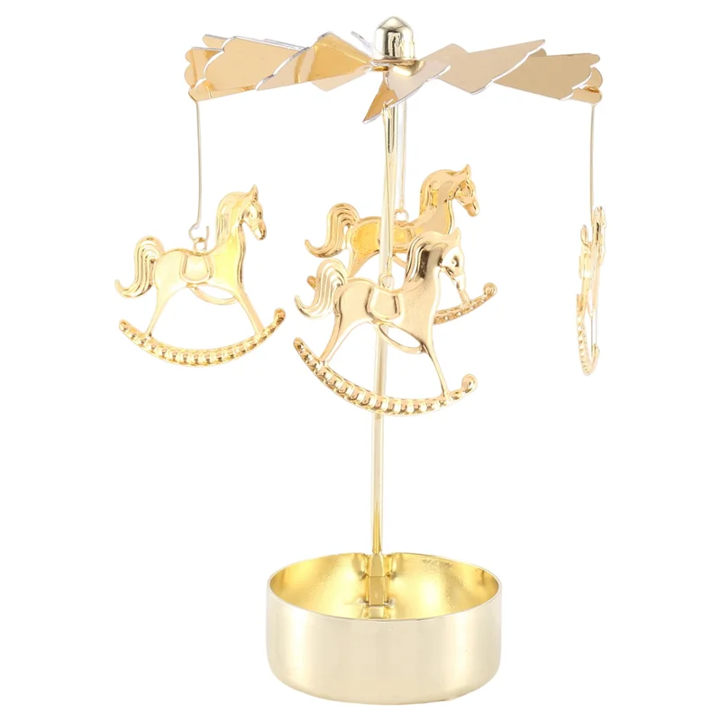 BBNV-2PCS الذهب حوامل شموع معدنية غرفة الديكور الدورية شمعة أصحاب الذهب الساخن الدورية شمعة أصحاب الحلي