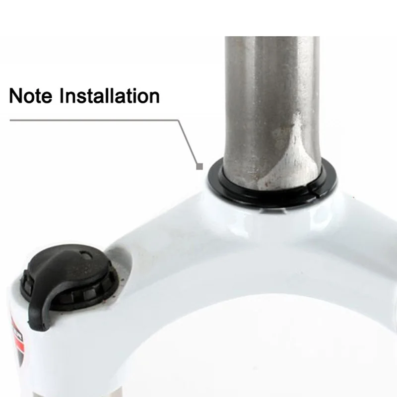 1,5 Zoll Fahrrad-Steuersatz-Unterlegscheibe, 1 1/8 Zoll Steuersatz-Abstandshalter, Gabelkrone 28,6 mm 39,8 mm, konische Gabel, gerade Gabel, 45 Grad – Detail 4