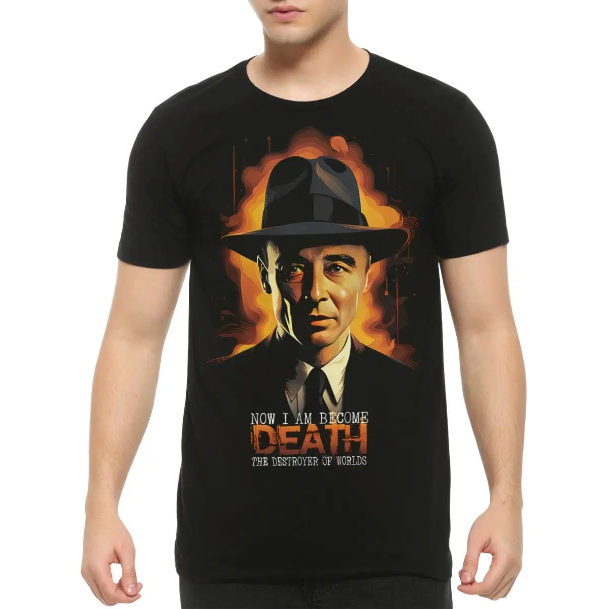 Robert Oppenheimer Now I am Become Death T Shirt Men's and Women's Sizes MOV 610051