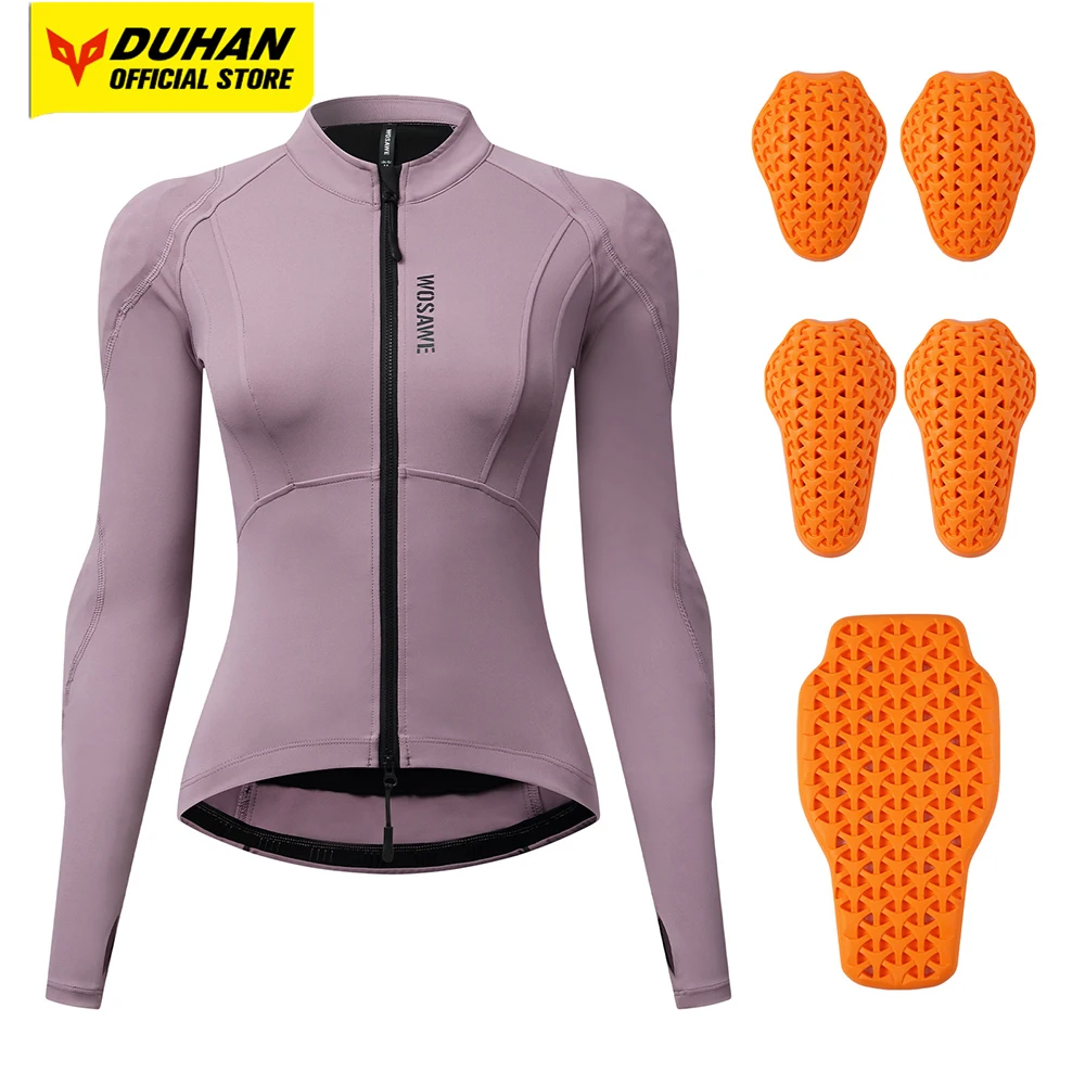 

Slim Fit Motorcycle Jacket Women Moto Body Armor CE Certified Protective Pads Comfortable Breathable Moto Riding Armor Summer