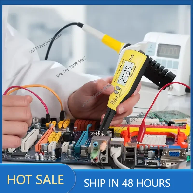 Component Tester High Accuracy Digital Resistance/Capacitance Meter Professional Multimeter Relative
