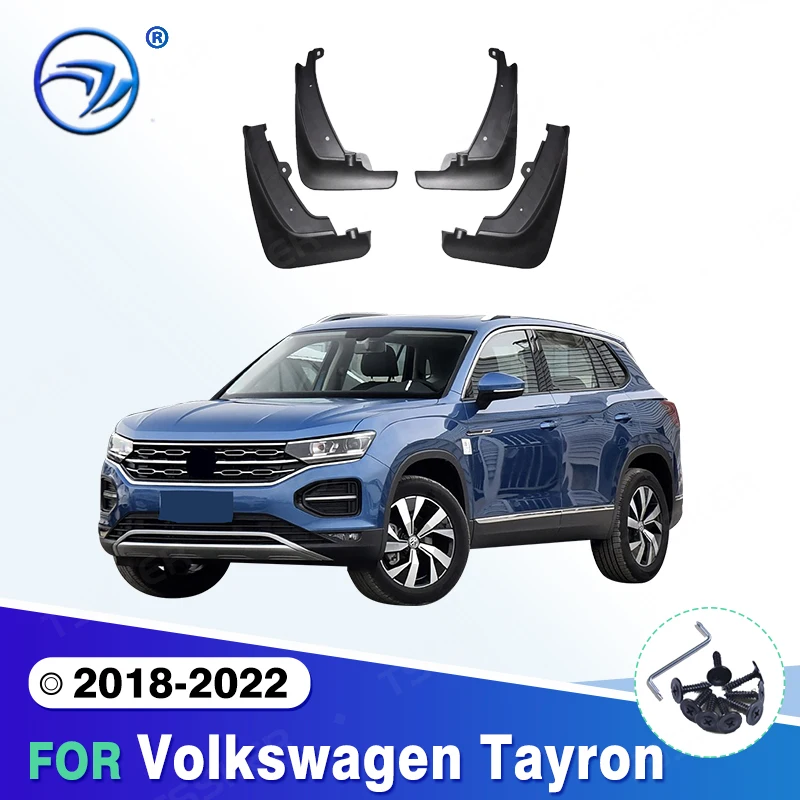 For Volkswagen Tayron 2018-2022 Fender Mudguard Mud Flaps Guard Splash Flap Mudguards Car Accessories