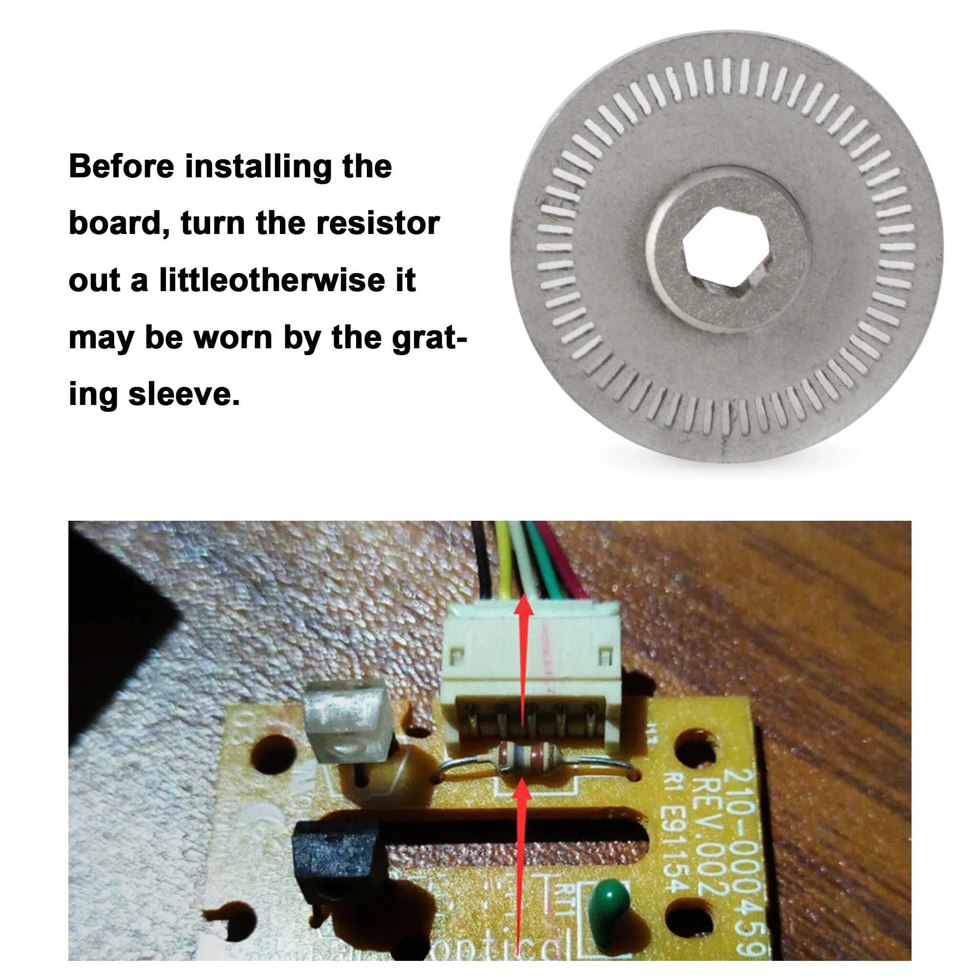 60 Slot Simulator Steering Wheel Optical Encoder Replace Steering Wheel Accessory Upgrades For Logitech G25 Old G27 DFGT System