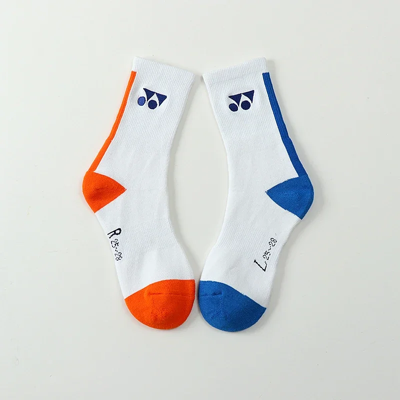 

YONEX Professional Badminton Socks 19001LCW Durable Thick Bottom Non-slip Breathable Towel Bottom Mandarin Duck Sports Socks