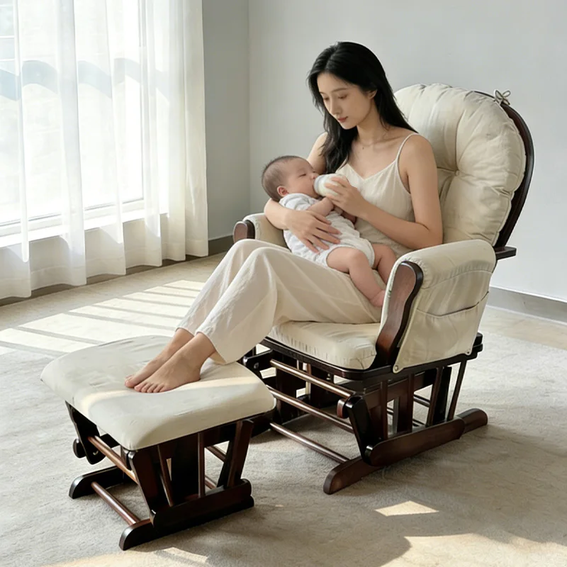 Modern Wood Maternity Mummy Nu - đánh giá và giá Baby Nursery Chair