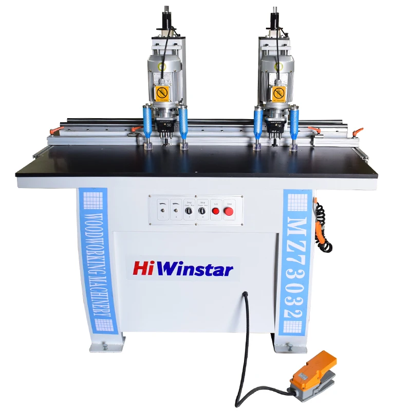 

Factory Produced Woodworking Two Heads Vertical Hinge Hole Drilling Machine Boring Machine
