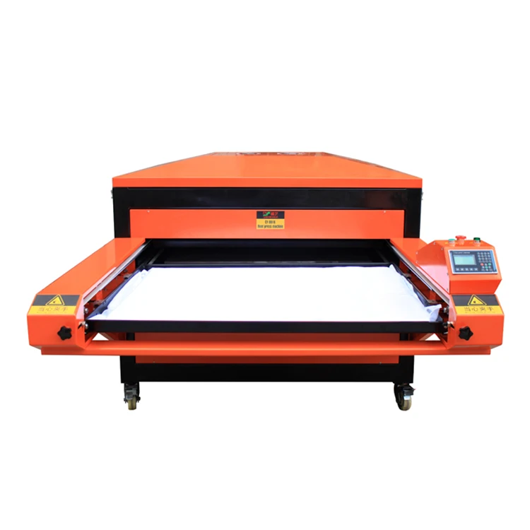 Automatic Large Size Sublimation Printing Dual Stations One Side Operate Heat Press Transfer Machine 100*120