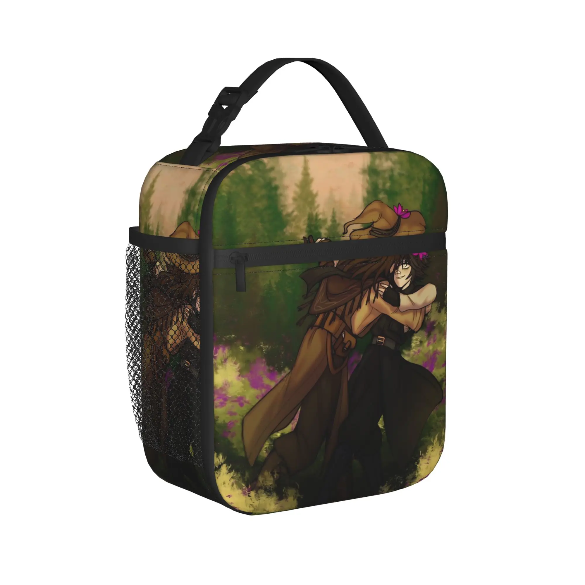 Azuretime Anime Azure Two Time Thermal Insulated Lunch Bag for Travel  Portable Food Container Bags Thermal Cooler Food Box