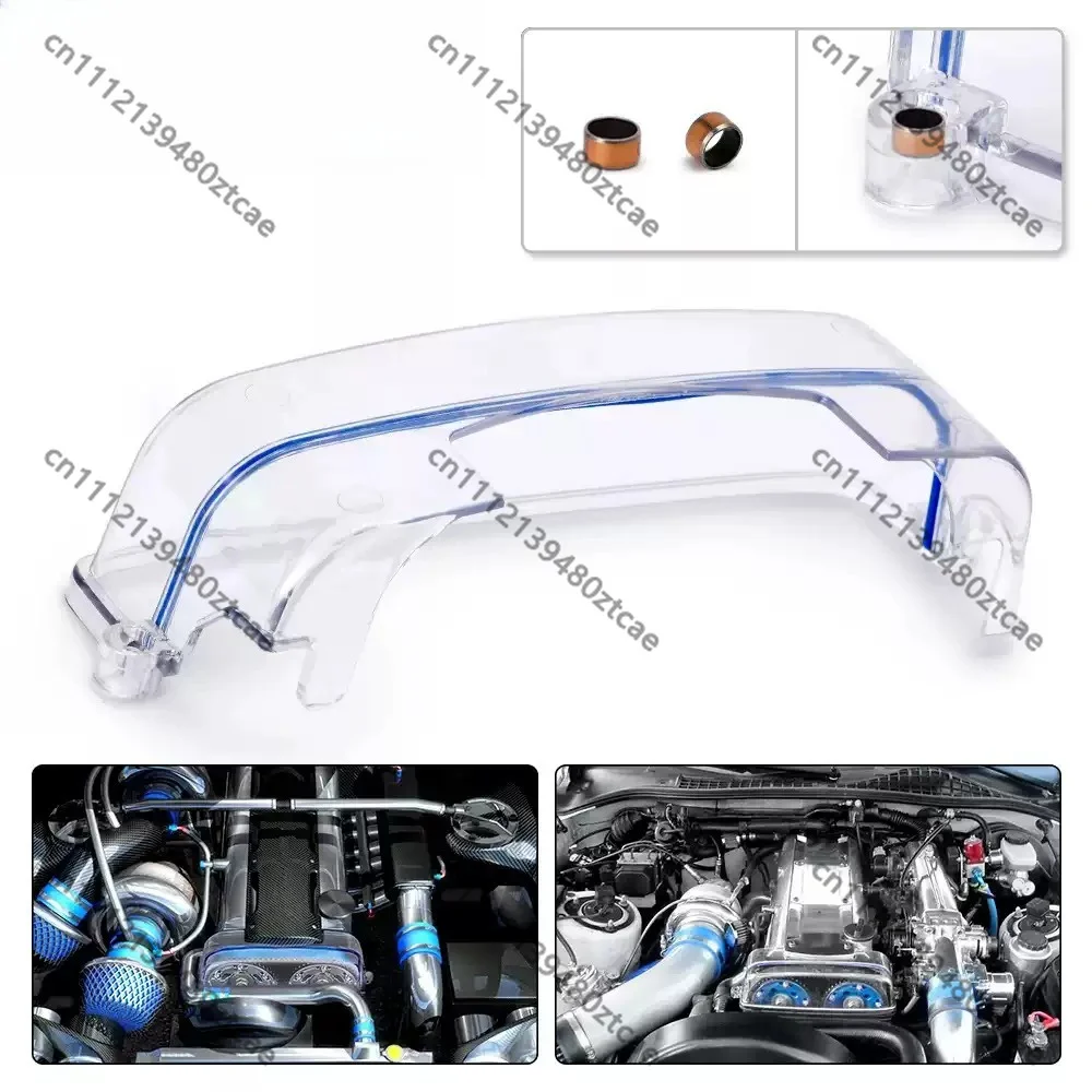 Transparent Timing Gear Pulley Cover Engine Timing Sprocket Protective Housing For Performance Engine