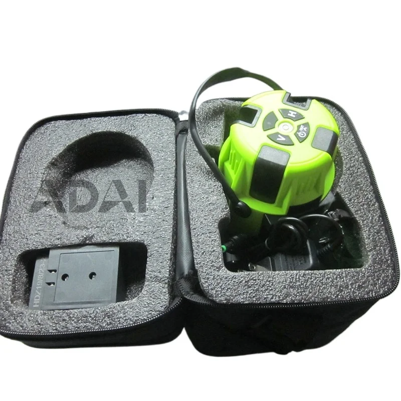 

Лазерный нивелир с зеленым лучом, автоматическое выравнивание в условиях сильного освещения внутри и снаружи помещений, комплект с штативом, измерительный прибор