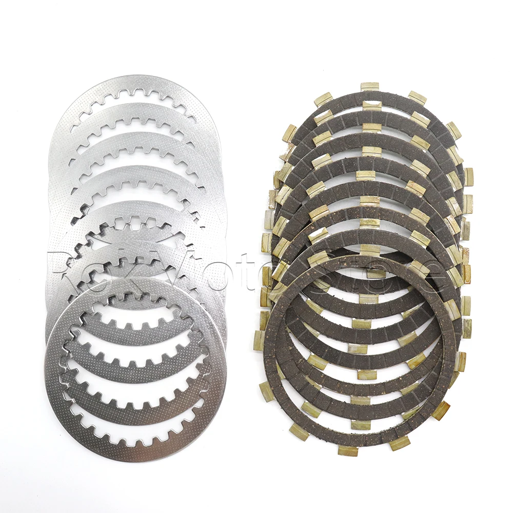 For Yamaha XT600 XTZ600 XT400E XT500Z SRX400 SRX600 YFM660R Raptor 660R TT600R Friction Plate Steel Clutch Plate