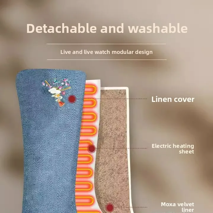Moxibustion Electric Boots Control Timing Leg Massagers Airbag Compression Hot Compress Automatic Massage Anhydrous Foot Bath