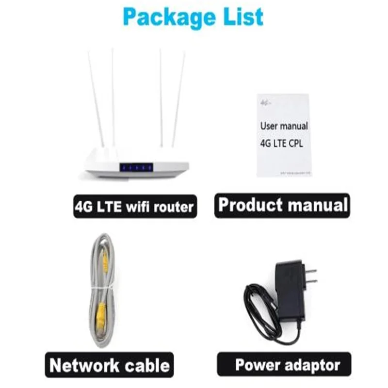 Imagem -06 - Modem sem Fio Lte Dongle Roteador Cpe 4g Cartão Sim Hotspot Rj45 Wan Lan Lc112 Lm321