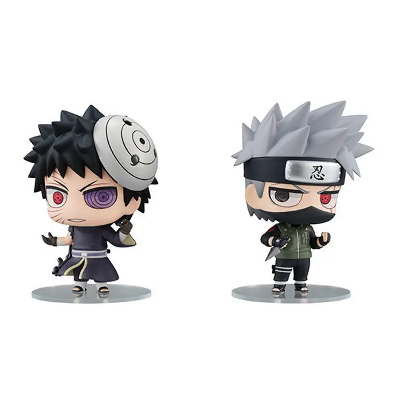 Anime Naruto Action Figure Naruto Sasuke Kakashi Itachi Modell Spielzeug Desktop Ornament Dekoration Geschenk Junge Mädchen