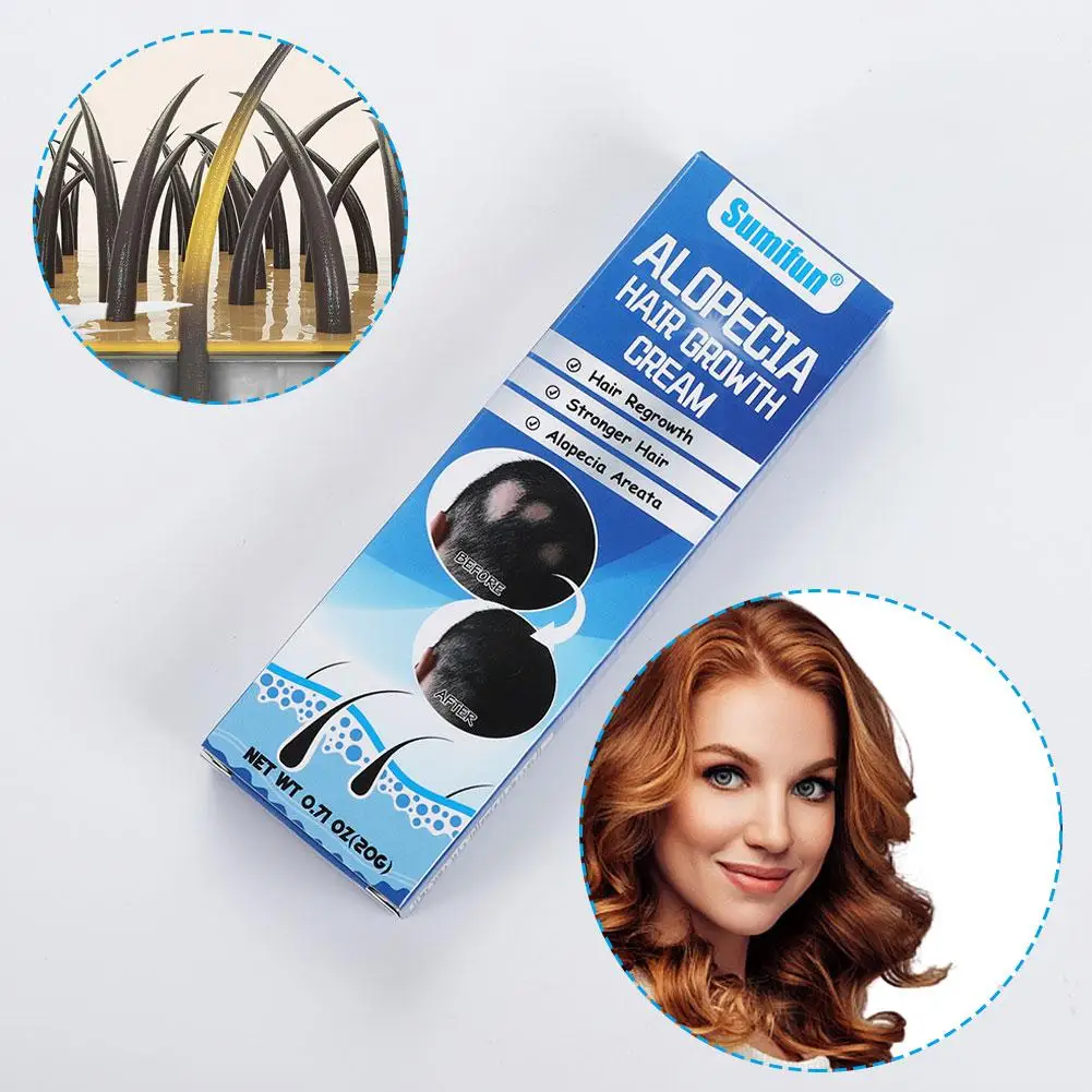 

Head Skin Care Cream Sophora Flavescens Alopecia Areata Hair Cream 20g Care Product Cream Skin Head Care T0T1