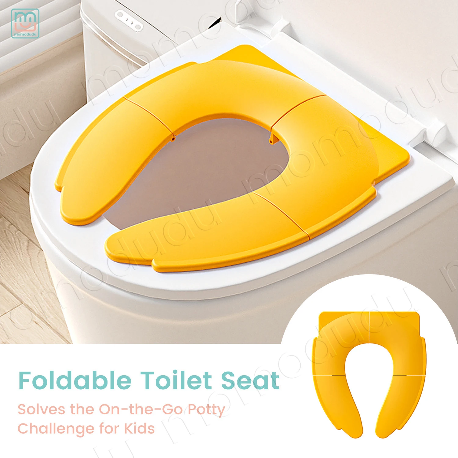 

1PC Baby Travel Toilet Training Seat Folding Potty Seat Toddler Portable Kids Travel Potty Seat Pad Urine Assistant Cushion