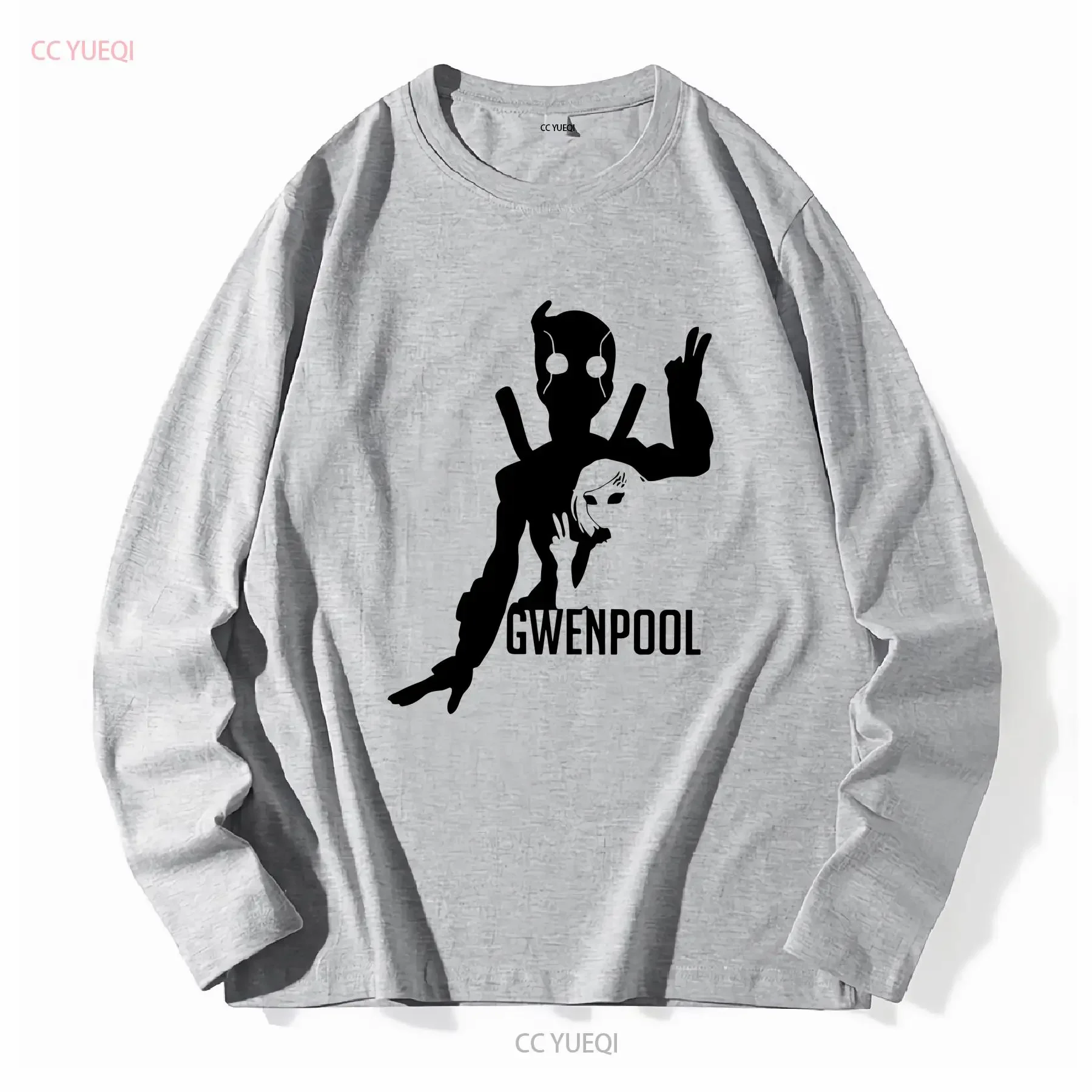 Gwenpool inspired T Shirt Adult available in a variety of colors long or short sleeves vintage Washed Casual Breathable graphic - view 4