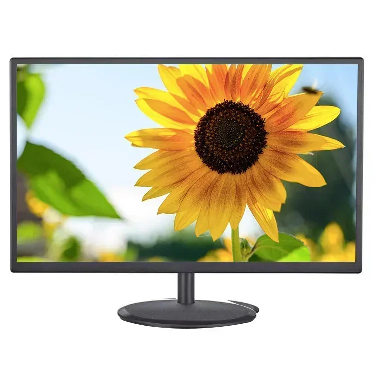 Desktop-Computer Bildschirm 1080P 24 Zoll Monitor Indoor PC Monitor VGA Eingang LED Display Heiße Verkäufe