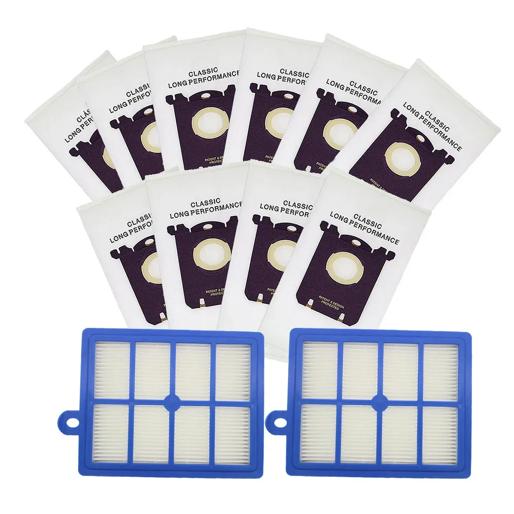Replacement Hepa Filter Dust Bags for Electrolux Vacuum Cleaner Filter Electrolux Hepa and for Philips Bags Aeg