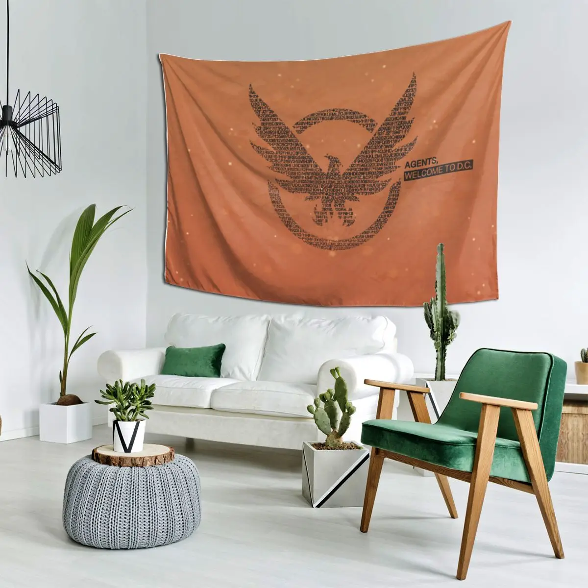The Division 2 Shd Strategic Homeland Division Tapestry Decor Art Aesthetic Tapestries for Bedroom Home Wall Cloth Wall Hanging
