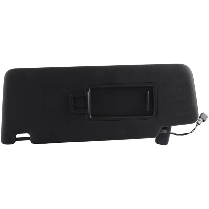 Car Sun Visors Shades W/Vanity Mirror For VW Tiguan 2018+ Kodiaq 2017+ Touran 2016+ Sunvisors Makeup Mirror-A54R
