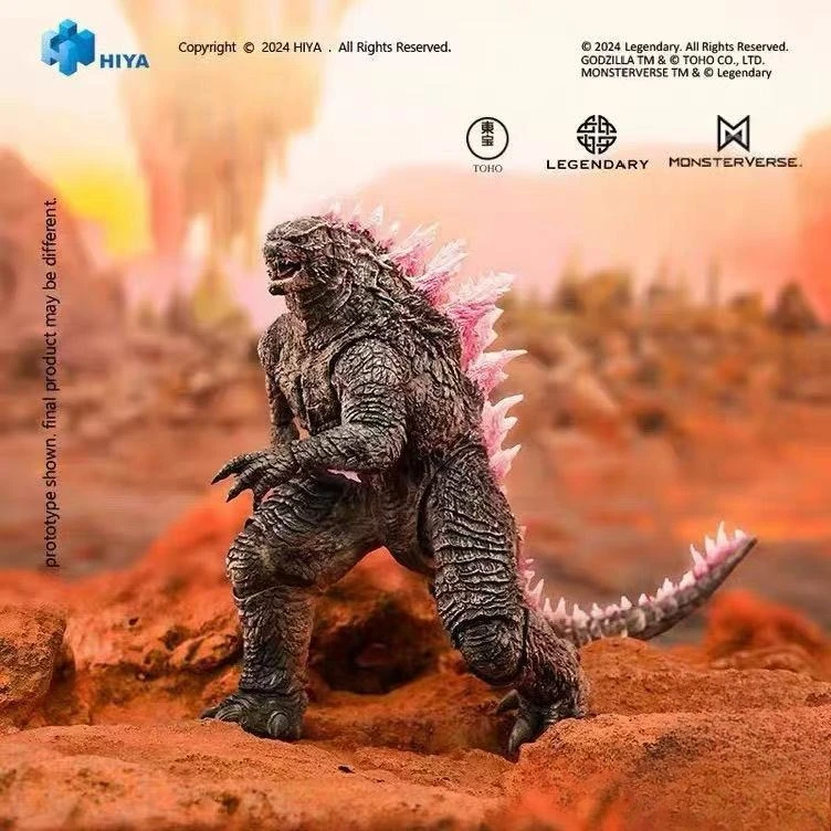 

Фигурка HIYA 18 см, 7 дюймов, изысканная базовая серия Godzilla X Kong, новая империя Godzilla Evolved Ver.