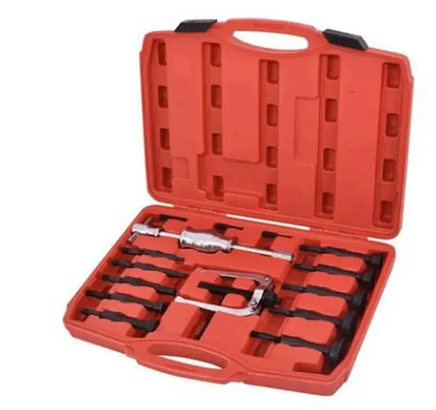 Bearing Extractor Puller Blind Inner Removal Set Hole Pilot Internal Hammer 16pcs