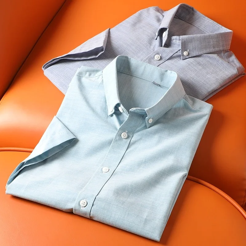 

Comfortable Breathable Men's Slim Fit ort Sve irt Faionable Summer Thin Sle Busin Casual irt by One Line Cany