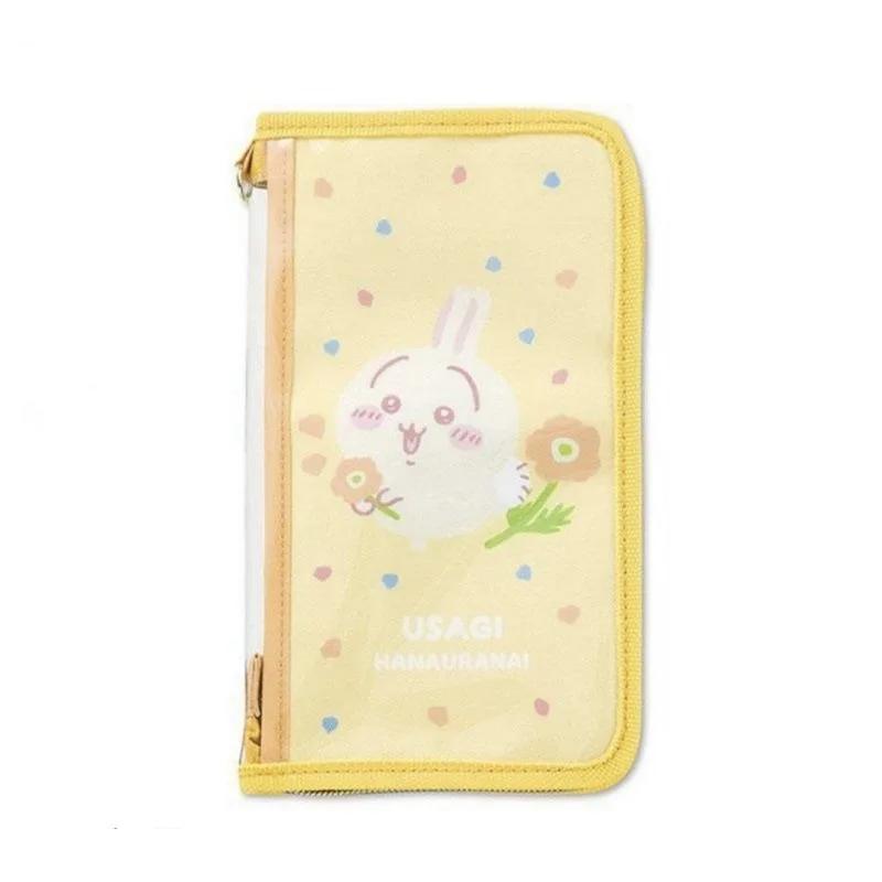 Anime Cartoon Chiikawa Hachiware Usagi Waterproof Passport Bag Handbook Bag Bill Holder Lovely Kawaii Document Package 2026 New