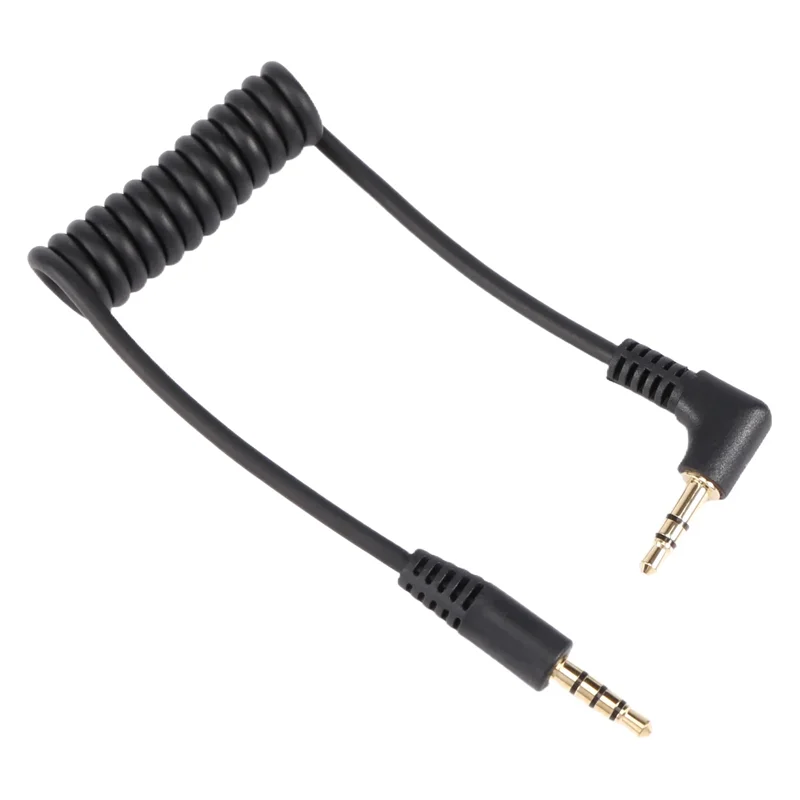 كابل صوت ممتاز 3.5 ملم - كابل عالمي مزدوج ذكر 3.5 ملم TRRS إلى TRS للميكروفونات