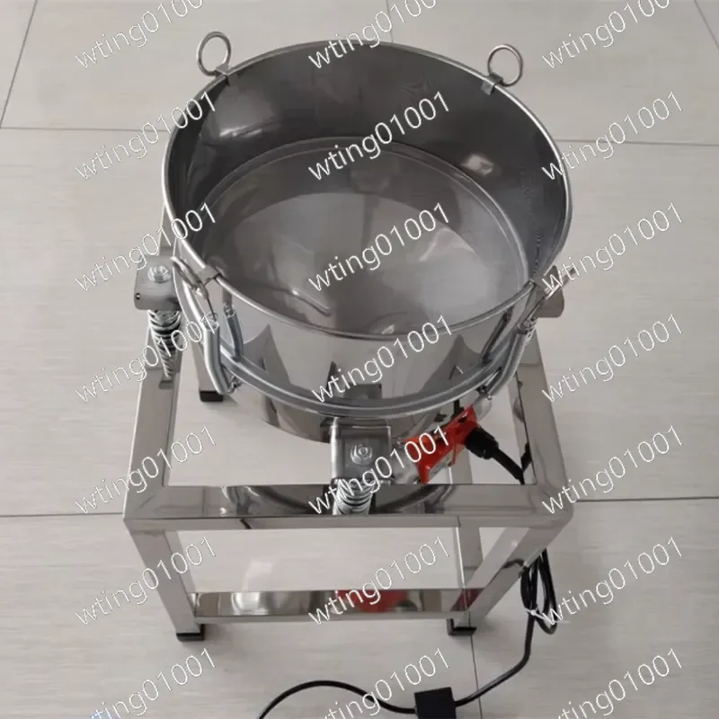 220V 50cm Electric Stainless Steel Screening Machine Powder Vibrating Sieving Shaker Screen Vibrator