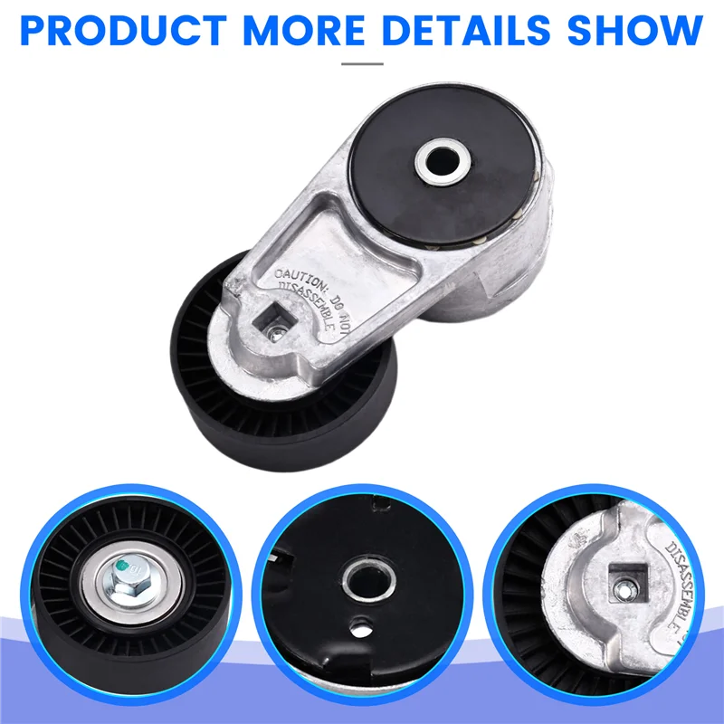 

5184617AD Serpentine Belt Tensioner Idler Pulley For Jeep Grand Cherokee WK2 Chrysler 05184647AB 05281301AA 05184617AD