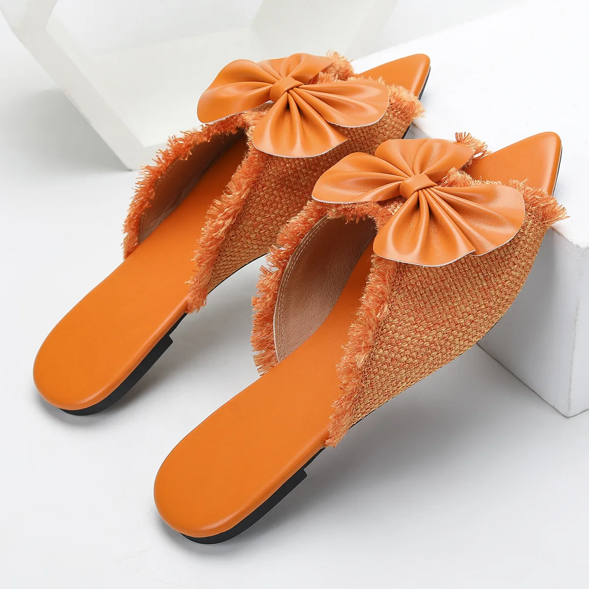 

Женские повседневные сандалии, популярные тапочки на плоской подошве, новые летние универсальные льняные тапочки, внешняя торговля Huidong, сандалии для женщин