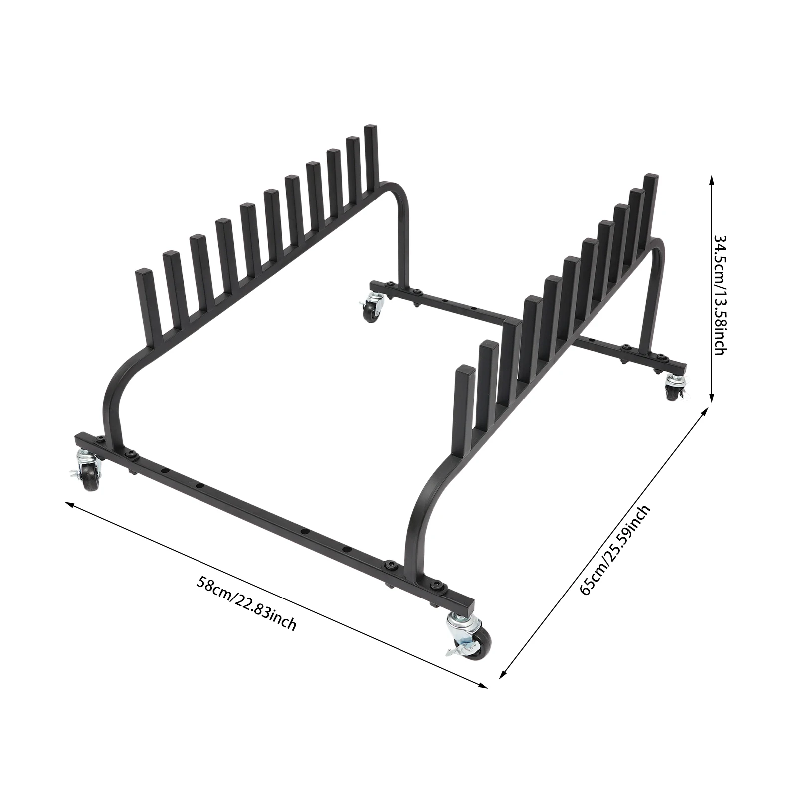عائلة الصورة/قماش تخزين رف شاشة عربة قابل للتعديل بلاط عينة عرض الرف 10 فتحة عرض موقف مع عجلات #6