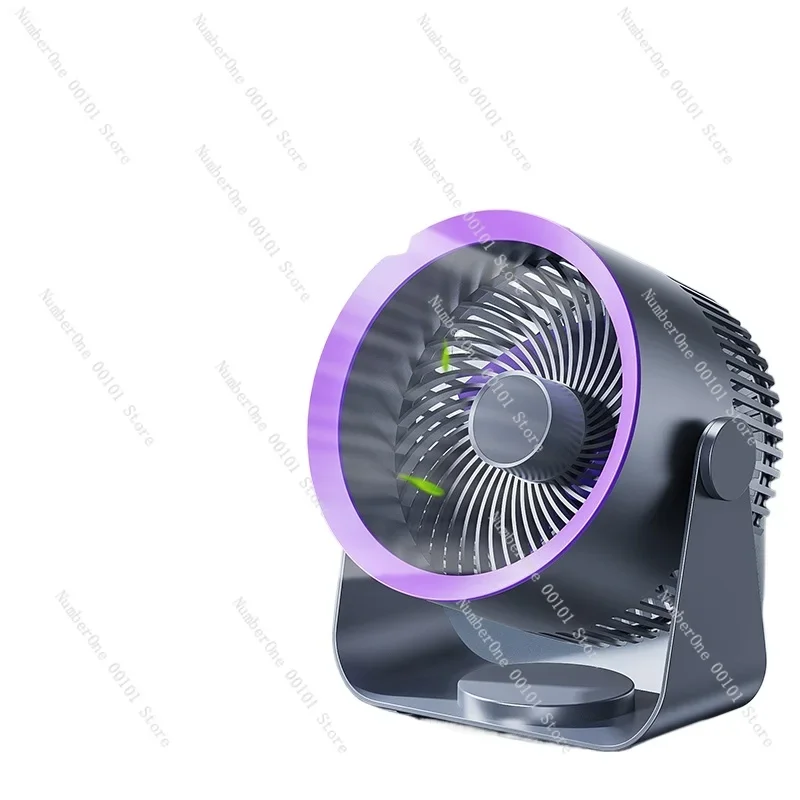 Home silent office desktop usb charging mini bedroom dormitory student bed electric fan table fan super long battery life