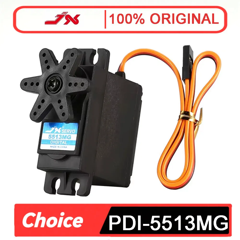 JX Servo PDI-5513MG 13kg Metal Gear High Torque Standard Digital Servo For 1/10 1/18 RC Models RC CAR,Track.Airplane