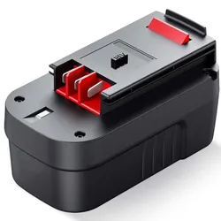 6.8Ah 18V A18 Battery Compatible with Black Decker HPB18-OPE 18-Volt Slide Pack Battery HPB18 244760-00 A1718 FS18FL FSB18