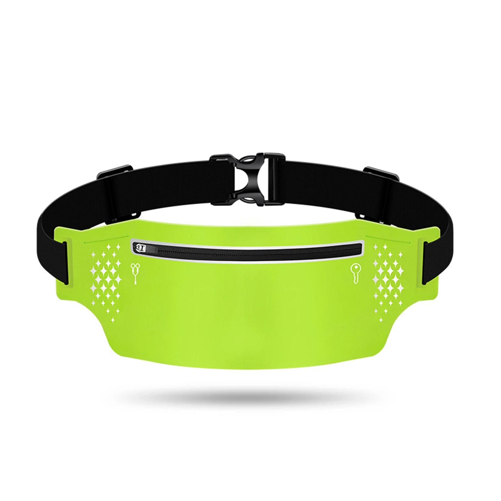 

Ultrathin Waterproof Running Bags Reflective Men's and Women's Outdoor Lightweight Mobile Phone Bag, Sports Waist Bag