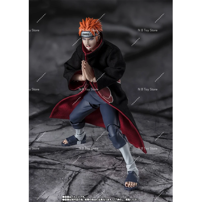 متوفر في المخزون بانداي الأصلي Shf ناروتو الألم Tendo أنيمي كامل عمل الشكل الانتهاء من أطقم منمذجة لعبة الصندوق الأصلي للأطفال #2