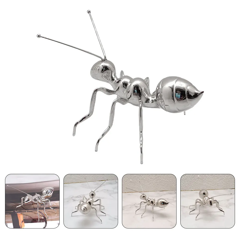 

Metal Retro Figurines Decor Statue Home Office Desk Bookshelf Car Interior Study Room Garden Outdoor Animal