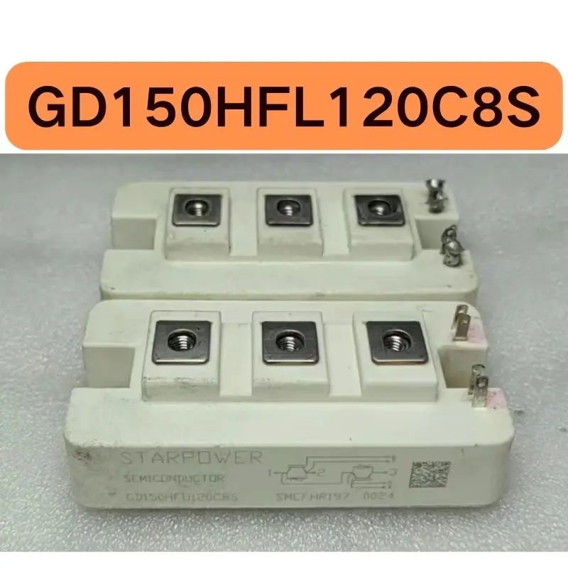 

The second-hand IGBT module GD150HFL120C8S tested OK and its function is intact