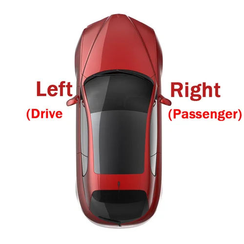 Imagen 2 del producto Carcasa de lámpara de luz trasera sin bombillas, luz de parachoques de advertencia para Volkswagen VW POLO 9N 9N3 Hatchback 2006 2007 2008 2009 2010